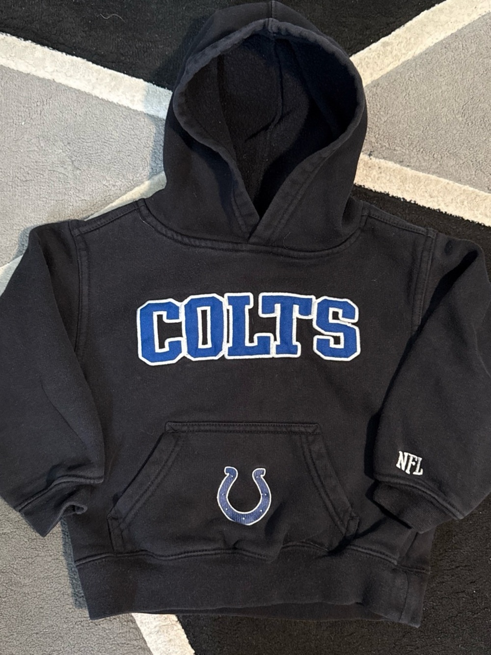 NFL Indianapolis Colts black kids hoodie